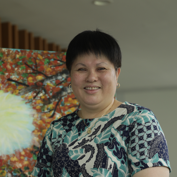Portrait of Moy Saw Han.